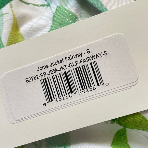 Amy Sport JEMS Fairway Green Athletic Golf Tennis Jacket - NWT - Picture 9 of 9